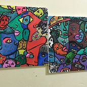 Rostos2. Creativit project by Kene Andrade - 11.02.2020
