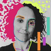 Diseño gráfico para artistas y festivales escénicos.. Een project van  Ontwerp van Paulina Funes - 02.11.2020
