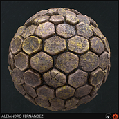 Mi Proyecto del curso: Introducción a la creación de texturas con Substance Designer. Un proyecto de 3D de Alejandro Fernández - 02.11.2020