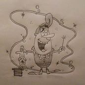 Mi Proyecto del curso: Introducción a la creación de personajes estilo cartoon Ein Projekt aus dem Bereich Zeichnung und Design von Figuren von Miguel Angel Veron - 02.11.2020