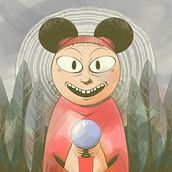 My project in Illustration Techniques and Styles with Procreate course. Traditional illustration project by Zlata Podlucká - 11.02.2020
