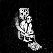 Ekim2020 Mürekkepleri . % Kateryna Teleshova tarafından hazırlanan Geleneksel illüstras, Ve on projesi - 11.03.2020