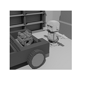 Herbs Garage Dilemma (WIP). 3D project by Daniel Baker - 11.03.2020