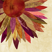 Sun flowers - Flat Illustration . Un progetto di Illustrazione digitale di lucielemonade - 03.11.2020