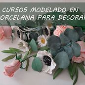 DECORACION FLORAL EN PORCELANA FRIA. Un projet de Décoration de MÓNICA BLANCO SANZ - 04.11.2020