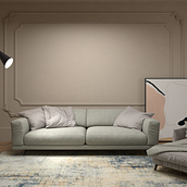 MD LIVING ROOM. Un proyecto de 3D y Arquitectura interior de Rafaela Gelatti Senna - 04.11.2020