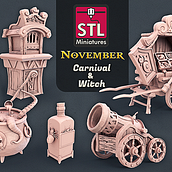 We just release a Patreon. If you like High Detailed 3D Printable Miniatures for your tabletop games check it out here https://www.patreon.com/STLMiniatures. 3D, Sculpture, and 3D Modeling project by Javier Lorente Preciado - 11.04.2020