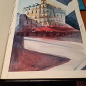 I just love this course! It helped me a lot!. Watercolor Painting project by Eduarda Vieira - 11.05.2020