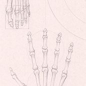 Tablero de estudio de proporciones humanas. Drawing, Pencil Drawing, and Figure Drawing project by Marcelo Perez Izco - 12.03.2020
