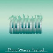 Piano Waves Festival Poster. Art Direction, and Traditional illustration project by danagruending - 01.01.2017