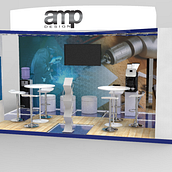 Modelado de Stand.. 3D Design project by Adolfo Montilla Pelaez - 11.05.2020