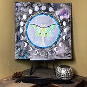 Lunar Reflections . Un progetto di Pittura ad acquerello di Emily Sol - 09.11.2019