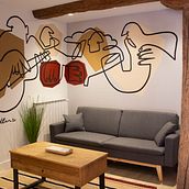 Soul - Mural en casa particular. Decoration, Design, Traditional illustration, and Painting project by Alaia Gaztelumendi Mendarte - 11.06.2020
