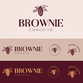 Brownie Conceito. Un progetto di Design, Br, ing, Br, identit, Graphic design e Design di loghi di Nathannael Silva - 23.06.2021