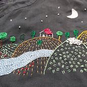 Mi Proyecto del curso: Técnicas básicas de bordado: puntadas, composiciones y gamas cromáticas. Embroider project by Marta Cantero - 11.07.2020