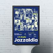 Jazzaldia | Cartel animado. Animation, Communication, Poster Design, Digital Design, Graphic Design, Video Editing, Motion Graphics, and Video project by Ainhoa Urigoitia - 11.07.2020