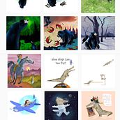 My project in Creating an Illustration Portfolio on Instagram course. Advertising project by Janet White - 11.07.2020
