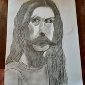 Mi Proyecto del curso: Retrato realista con lápiz de grafito. Un progetto di Disegno di ritratti di Monserrat Cornejo silva - 07.11.2020