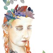 My project in Illustrated Portrait in Watercolor course. Traditional illustration project by ciana20 - 11.07.2020
