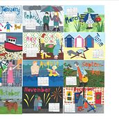Calendar 2021. Collage project by jennybipad - 11.07.2020