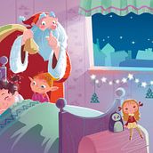 "Pere Noel est en retard" editions LITO. Un progetto di Illustrazione editoriale di Francesca De Luca - 07.11.2020