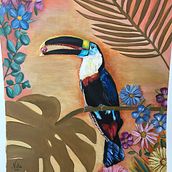 Mi Proyecto del curso: Pintura botánica con acrílico. Traditional illustration, Fine Arts, Painting, Acr, lic Painting, and Botanical Illustration project by Ninoska Gonzàlez Cova - 11.07.2020