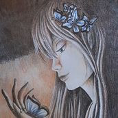 Mi Proyecto del curso: Retrato creativo en claroscuro con lápiz Ein Projekt aus dem Bereich Traditionelle Illustration von Mayra Cabral - 09.11.2020