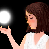 Hope. Traditional illustration, and Digital Painting project by Airam Campos - 09.23.2020