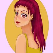 Mi Proyecto del curso: Retrato de personajes femeninos con Procreate. Digital Drawing, and Digital Illustration project by Alicia Moreno Milrado - 11.08.2020