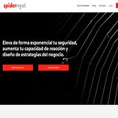 Spidernext web de seguridad informática. Un proyecto de Diseño de Monica Cabani - 08.10.2020