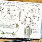 My projects in The Art of Sketching: Transform Your Doodles into Art course. Un proyecto de Dibujo, Ilustración tradicional, Dibujo a lápiz y Sketchbook de ruta_123 - 06.11.2020