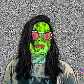 Grime Art. Design, Graphic Design, and Traditional illustration project by Radha Rodríguez Piñero - 11.08.2020