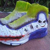 Personalizacion del Joker. Shoe Design project by Joaquin Draghi - 11.20.2020
