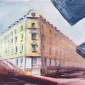 My home in Leipzig/ Germany. Thank you for the briliant course! . Street Art project by Frida Almodóvar - 11.08.2020