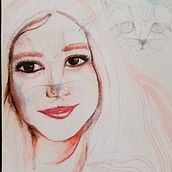 Mi Proyecto del curso: Retrato ilustrado en acuarela. Un progetto di Belle arti di Lucía Ramírez - 08.11.2020