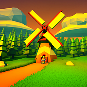 Mi Proyecto del curso: Modelado de escenarios low poly para videojuegos. Un proyecto de Modelado 3D de Daniel Mendoza - 08.11.2020