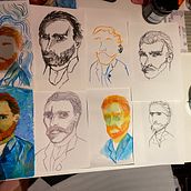 Building a sketchbook by Georgie Brook. Un projet de Illustration traditionnelle de Georgie Brook - 08.11.2020