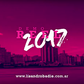 Reel 2017. Animation project by Lisandro Badie - 12.09.2017
