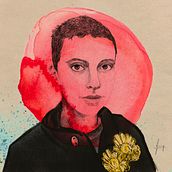 Mi Proyecto del curso: Retrato ilustrado con Procreate. Traditional illustration project by Josep Vila Subias - 11.09.2020