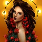 Digital Fantasy Portraits with Procreate (instead of Photoshop). Artistic Drawing, Digital Illustration, and Digital Painting project by Leticia Rezende - 11.09.2020