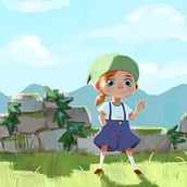 My project in Lighting Principles for Digital Painting course. Concept Art, Digital Illustration, and Traditional illustration project by Paulina Gil - 11.10.2020