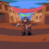 Mi proyecto del curso: Ladrón en mercado (Manuel De la Cruz). Un proyecto de Pixel art de Manuel De la Cruz - 10.11.2020