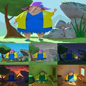 My project in Lighting Principles for Digital Painting course. Un progetto di Illustrazione infantile, Arte concettuale, Illustrazione digitale e Illustrazione tradizionale di Fernando - 30.11.2020