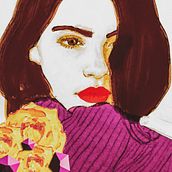 My project in Illustrated Portrait in Watercolor course. Un proyecto de Dibujo digital de Bibi Ramzan - 11.11.2020
