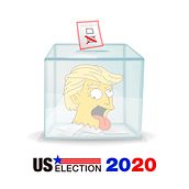 Elecciones USA 2020. Digital Illustration, and Advertising project by pandorco - 11.11.2020