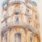 A little exercice. Watercolor Painting project by anthony_francois_m - 11.11.2020