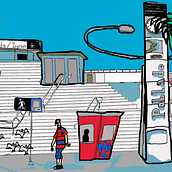 Mi Proyecto del curso: Ilustración arquitectónica: capta la personalidad de una ciudad Ein Projekt aus dem Bereich Digitale Zeichnung von Kenneth_cañon - 10.02.2021