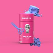 The thinker _ Snacks inteligentes. Br, ing, Identit, Naming, and Packaging project by Luciano Netzahualcoyótl Chávez Corona - 01.10.2020
