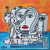 Mi Proyecto del curso: Ilustración artística: dibuja tu imaginario. Traditional illustration project by Lisbeth . - 11.12.2020