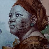 Fuerza. Artistic Drawing, Portrait Drawing, and Watercolor Painting project by shaktisvoice - 11.12.2020